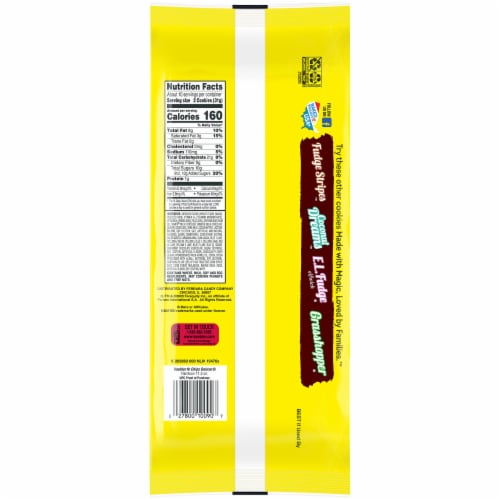 Keebler® Chips Deluxe® Rainbow Cookies Perspective: back