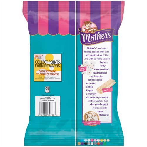 Mother's® Minis Coconut Cocadas Cookies Perspective: back