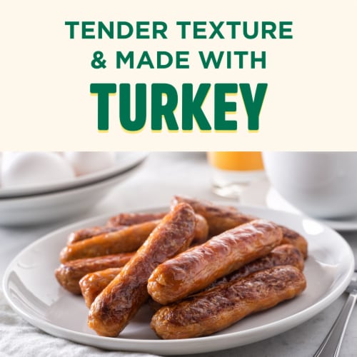 Eckrich Smok-Y Turkey Breakfast Sausage Links Perspective: back