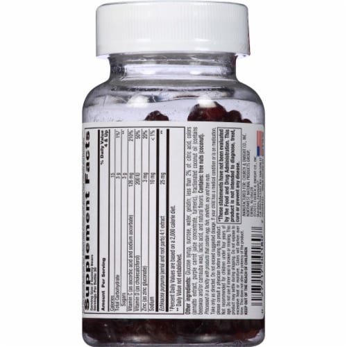 Rhino Chewy C Vitamin Gummies 60 Count Perspective: back