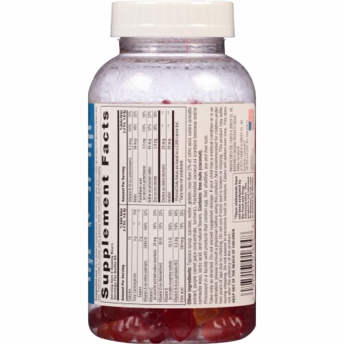 Rhino Multi Vitamin Gummies 190 Count Perspective: back