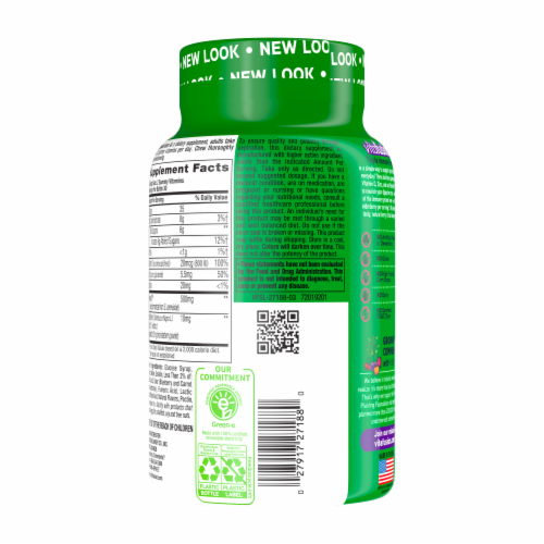 Vitafusion™ Triple Immune Power Berry Citrus Dietary Supplement Gummies Perspective: back