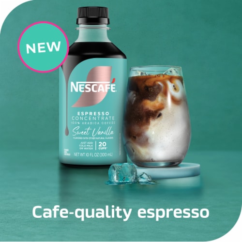 Nescafe Sweet Vanilla Espresso Coffee Concentrate Perspective: back