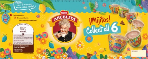 Nestle Special Promotion Abuelita Mexican Hot Chocolate Perspective: back