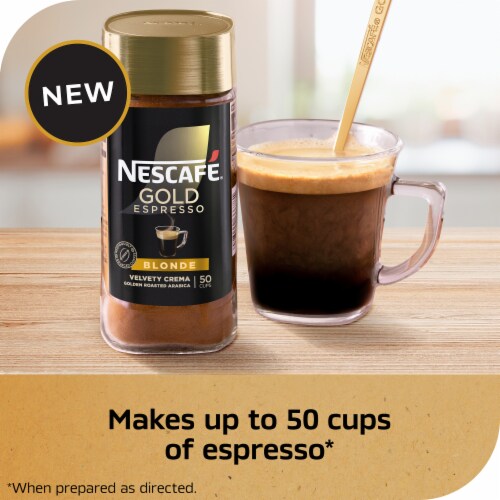 Nescafe® Gold Espresso Blonde Instant Coffee, 3.5 oz
