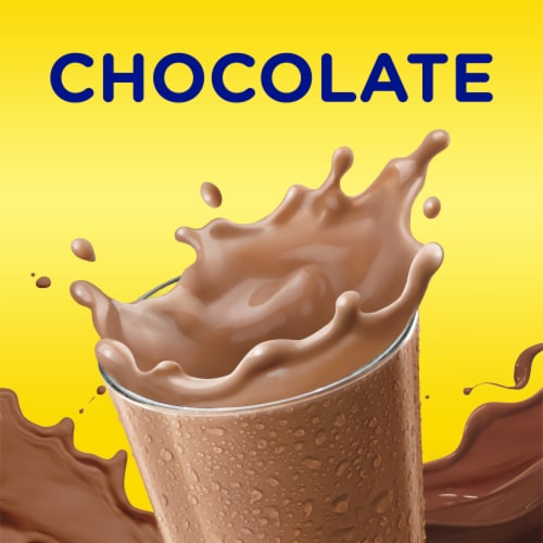 Nesquik Chocolate Flavored Syrup Chocolate Syrup for Milk or Ice Cream Perspective: back