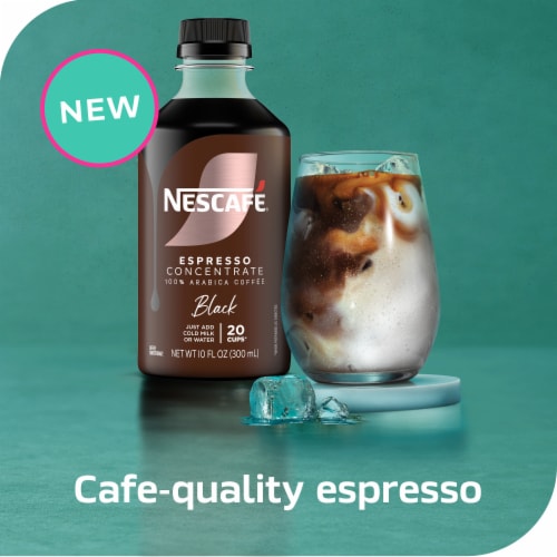 Nescafe Black Espresso Coffee Concentrate Perspective: back