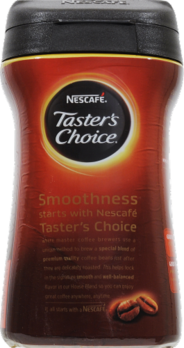 Taster's Choice House Blend Instant Coffee Perspective: back