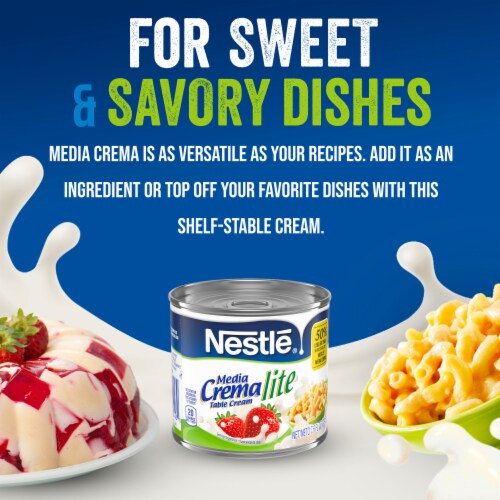 Nestle Media Crema Lite Cream Perspective: back