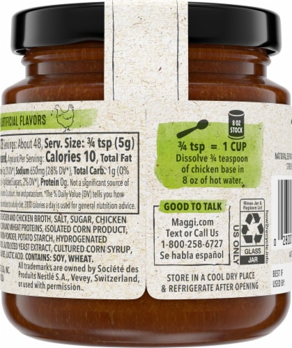 Maggi Marketplace Premium Chicken Base Perspective: back