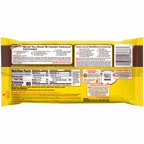 Nestle Toll House 62% Cacao Bittersweet Chocolate Morsels Perspective: back