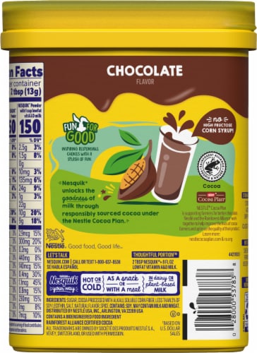 Nesquik Chocolate Powder Drink Mix (44.9 oz.)