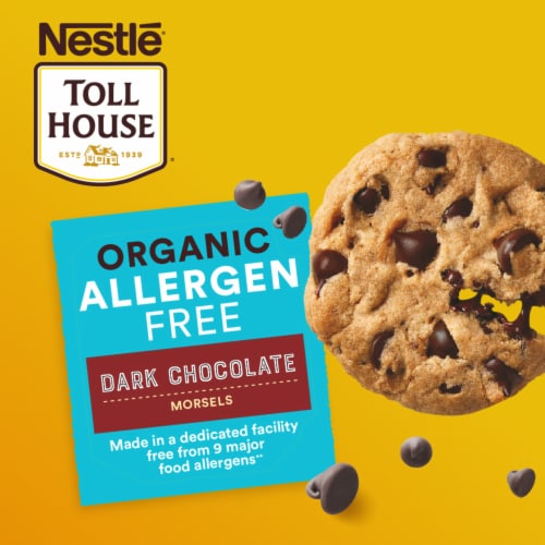 Nestle Toll House Organic Allergen Free Dark Chocolate Chips Perspective: back