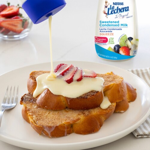 Nestle La Lechera Sweetened Condensed Milk Perspective: back
