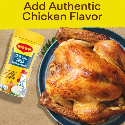 Maggi® Granulated Chicken Flavor Bouillon Perspective: back