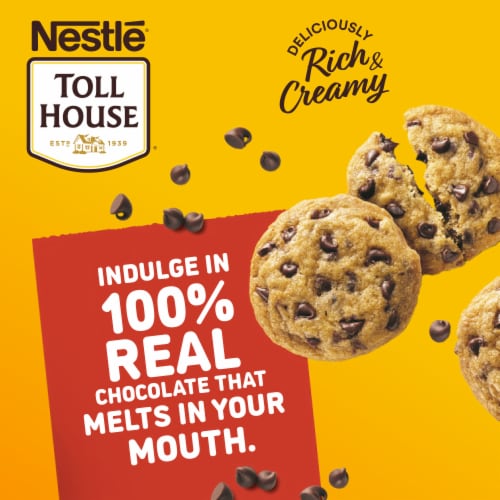 Nestle Toll House Semi Sweet Chocolate Mini Chips Perspective: back