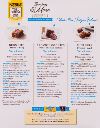 Nestle Toll House Butterfinger Brownie Mix Perspective: back