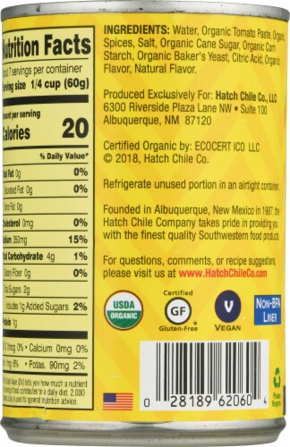 Hatch® Medium Red Enchilada Sauce Perspective: back
