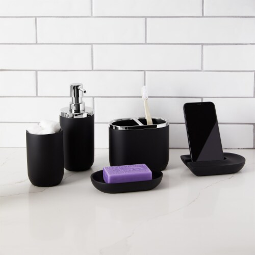 UMBRA, JUNIP TUMBLER BLACK Perspective: back