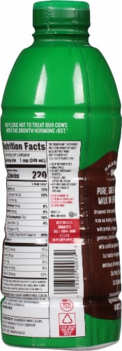 Shamrock Farms® Chocolate Whole Milk Perspective: back