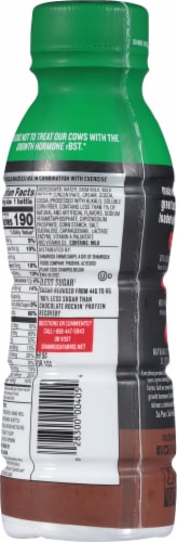 Shamrock Farms Rockin' Protein Builder Chocolate Protein Shake Perspective: back