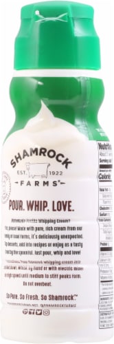 Shamrock Farms Homemade Vanilla Whipping Cream Perspective: back