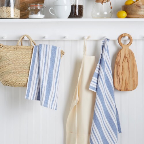 Martha Stewart Morris Striped Kitchen Towels Perspective: back
