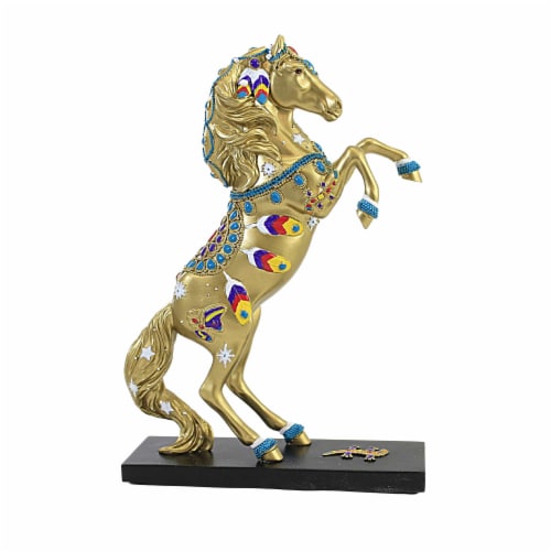 Trail Of Painted Ponies Golden Jewel Pony Polyresin Maria Ryan 600854Le Perspective: back