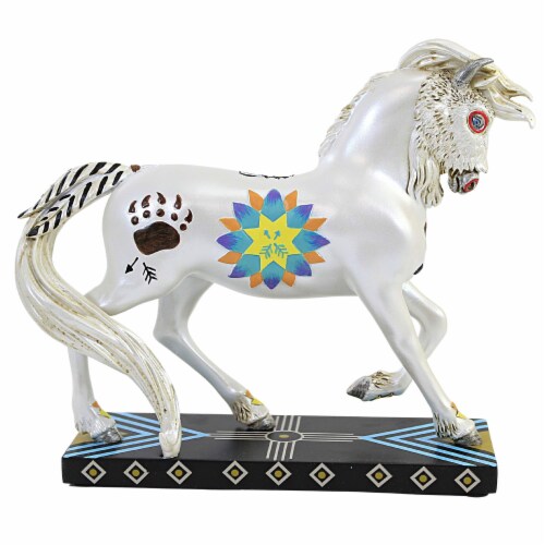 Trail Of Painted Ponies Tatanka Ska Crystal Snow Limited Edition 6009905Le Perspective: back