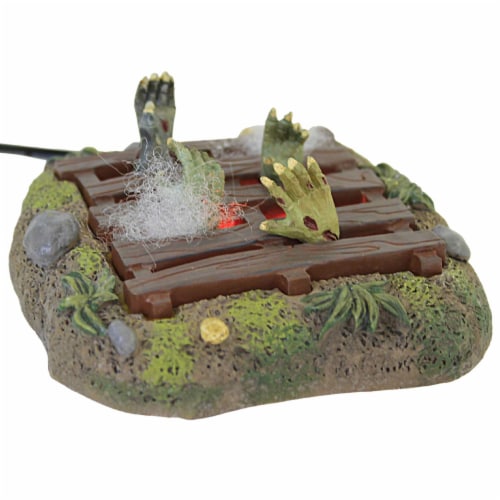 Department 56 Accessory Down On Their Luck Halloween Village Accessory 6010457 Perspective: back