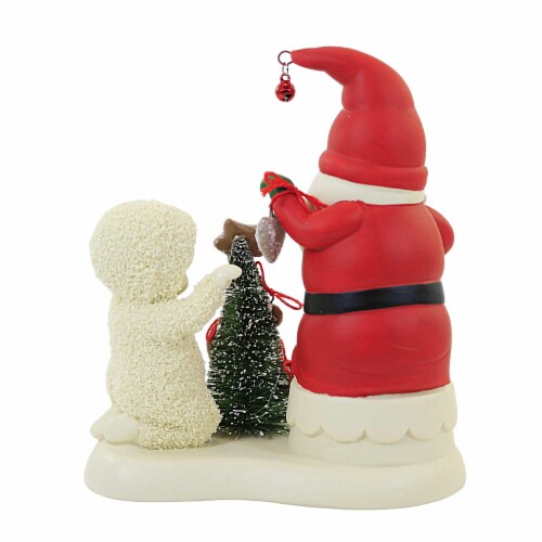 Dept 56 Snowbabies Fresh Trimmings Figurine Christmas Gingerbread Tree 6009936 Perspective: back