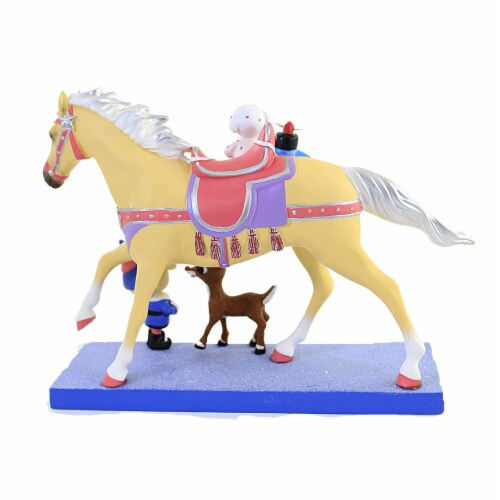 Trail Of Painted Ponies Special Delivery Rudolph Red Nosed Reindeer 6009649 Perspective: back