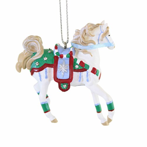 Trail Of Painted Ponies Christmas Crystals Ornament Magic Of The Horse 6011700 Perspective: back