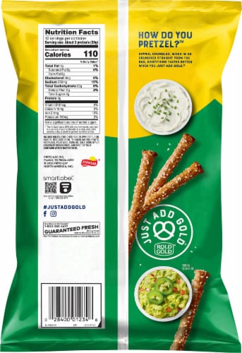 Rold Gold® Original Pretzel Rods Perspective: back