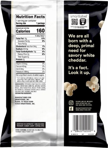 Smartfood White Cheddar Cheese Popcorn