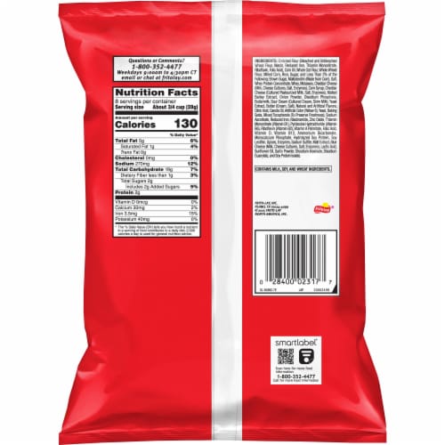 Munchies® Ultimate Cheddar Flavored Snack Mix Perspective: back