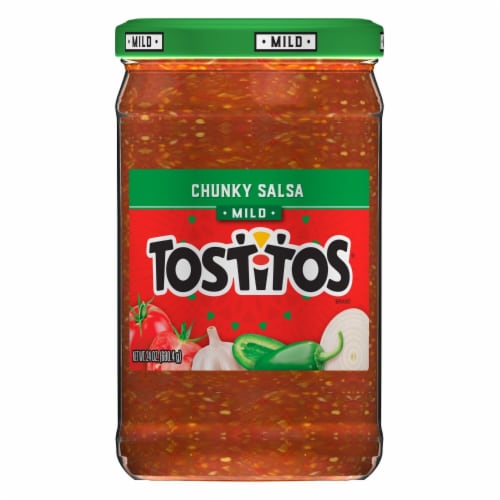 Tostitos Mild Chunky Salsa Dip Perspective: back