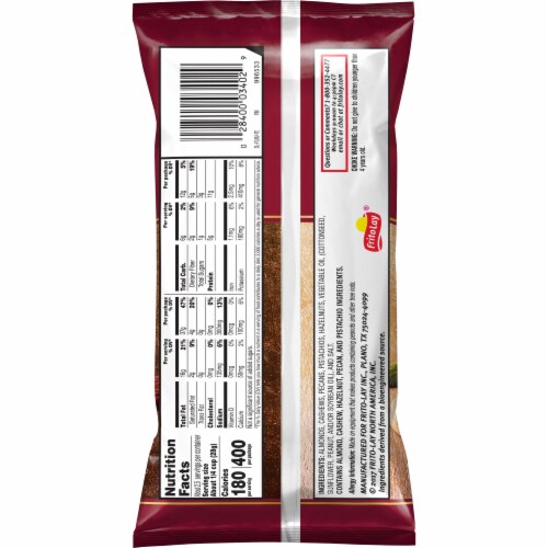 Nut Harvest® Deluxe Mixed Nuts Snacks Perspective: back