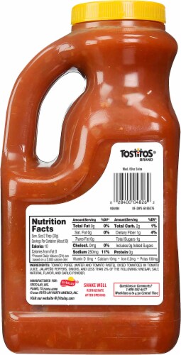 Tostitos® Medium Chunky Salsa Dip Perspective: back