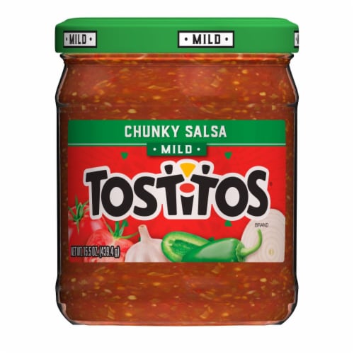 Tostitos Mild Chunky Salsa Dip Perspective: back