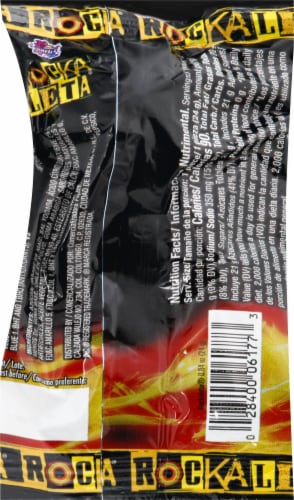Sonrics Rockaleta® Gum Center Lollopop Perspective: back