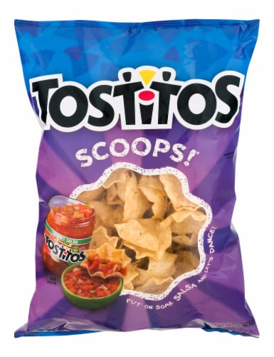 Tostitos® Scoops Tortilla Chips Perspective: back