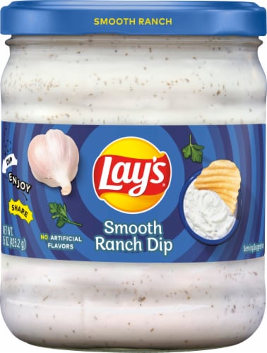 Lay's® Smooth Ranch Dip Perspective: back