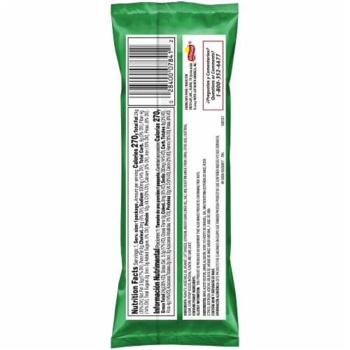 Sabritas Salt & Lime Peanuts Perspective: back