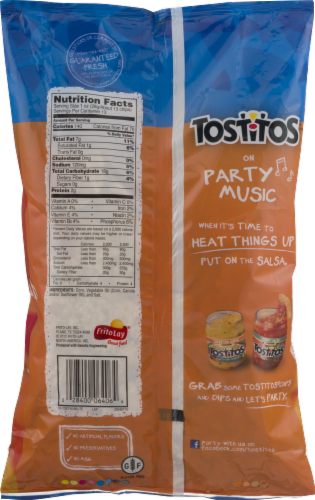 Tostitos Crispy Rounds Perspective: back