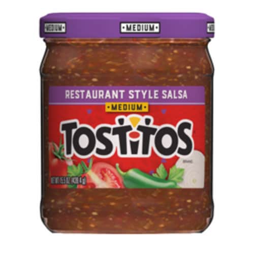 Tostitos Medium Restaurant Style Salsa Dip Perspective: back