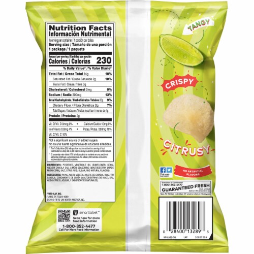 Lay S Limon Flavored Potato Chips 1 5