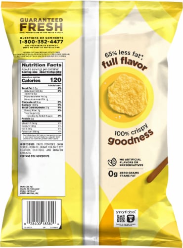 Lay's® Baked Original Potato Chips Perspective: back