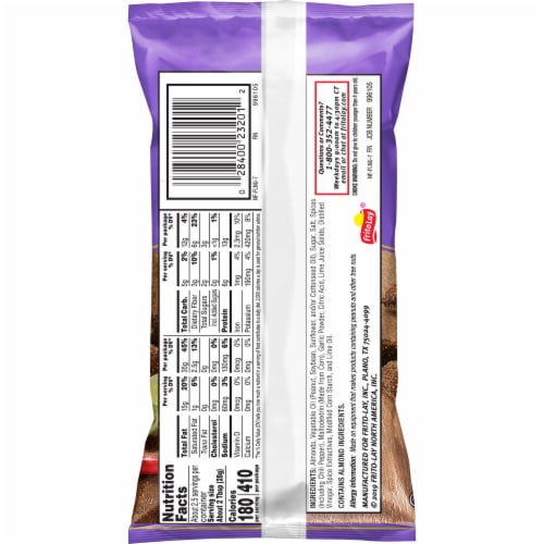 Nut Harvest® Chili Limon Flavored Almonds Perspective: back