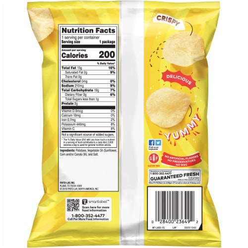 Lay S Classic Potato Chips 1 13 Oz